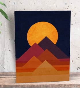 BK Gift Yatak Odası Konseptli  Dekoratif Mini Kanvas Tablo 15x20cm-27