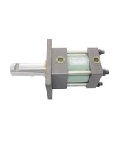 Yoo Chang X140H-72FA100BN30AO Hidrolik Silindir 14 MPa Flanş Bağlantılı Endüstriyel Hydraulic Cylinder