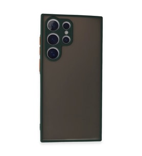 Samsung Galaxy S24 Ultra Kılıf Montreal Silikon Kapak - Yeşil