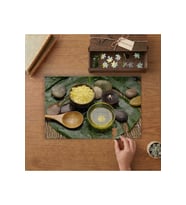 Spa Taşları - Terapi Tasarımı 240 parça Ahşap Puzzle Ahşap Kutuda MP04320