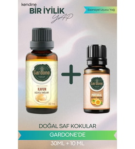 Kavun 30 ML + Portakal 10 ML ( Oda Kokusu Aroma Terapi Buhurdanlık / Difüzör Yağı ) Set 2 Adet