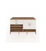 Kronos Konsol 4 Raflı 2 Çekmeceli 2 Kapaklı 176x59x99 Çam-Aytaşı