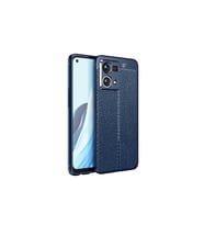 Oppo Reno 7 4G Uyumlu Kılıf Zore Niss Silikon Kapak (Lacivert)