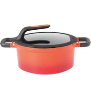Berghoff Gem Stay Cool Soft Orange Tencere 28 Cm (Çok Renkli)