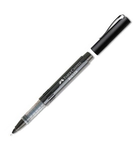 FABER-CASTELL İĞNE UÇLU ROLLER KALEM SİYAH (540599)