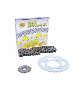 125Cg Cgl Kaplinli Ön-Arka Dişli Zincir Set Sfr 428H 110L 38-15T