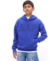 Gap V-Frch Logo Çocuk Sweatshirt (Yeşil)