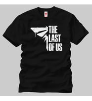 Last Of Us  Logo Unisex Tişört (Siyah)