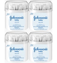 Johnsons Baby Kulak Temizleme Çubuğu 100 Adet + 200 Adet Toplam 600 Adet (Karma Set)