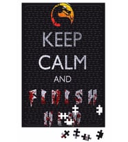 Mortal Kombat Keep Calm And Finish Keep Calm Puzzle