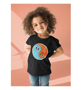 Gumball Ve Darwin Baskılı Unisex Çizgi Film Çocuk Tişört (1-12 Yaş)