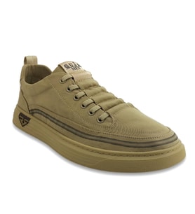 Guja 505 3 24KA Erkek Sneaker Günlük Ayakkabı Bej
