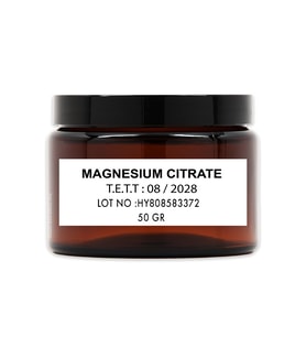 Magnezyum Sitrat Toz Hammadde 100 gr