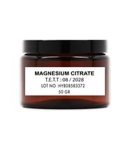 Magnezyum Sitrat Toz Hammadde 100 gr