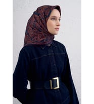 Armine Nostalji Serisi Sura İpek Eşarp 9421DS-88