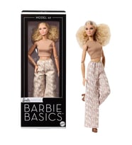 Barbie Basics 07 Siyah Uzun Saçlı JJX26