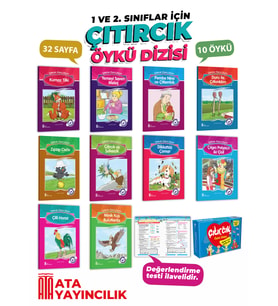 1 ve 2. Sınıflar İçin Çıtırcık 10 Kitaplık Kutulu Hikaye Kitabı Seti - İlk Okumayı Sevdiren - Değerlendirme Kitapçığı İlaveli - Öğretmen Tavsiyeli - Eğlenceli, Öğretici ve Renkli - En Hikaye