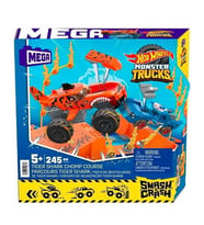 Mega Bloks Hot Wheels Smash N Crash Tiger Shark Çarpışma Seti HKF88