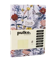PULKO PND0901 EVER DAY IS AFRESH START ESNEK KAPAK 14x20cm 90gr.192 SAYFA ÇİÇEK DESENLİ ÇİZGİSİZ (DÜ
