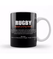 Rugby Definition Kupa Bardak Porselen