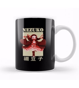 Demon Slayer Kimetsu No Yaiba Nezuko Anime Kupa Bardak Porselen