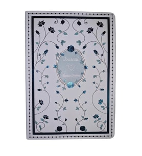 VICTORIA'S JOURNALS SMYTH ART 126-2796 ESNEK KAPAK A5 100gr. 120YP. NOKTALI YALDIZ KENAR DEFTER