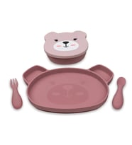 Tum Tum Silikon Beslenme Seti (5 parça) - Betsy Bear