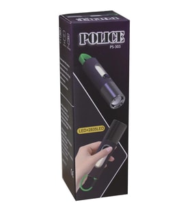 Polıce PS-303 Yan Aydınlatma Işıklı, Şarjlı El Feneri