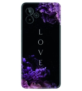General Mobile GM 24 Pro Kılıf Silikon Desen Özel Seri Love Flow 1664