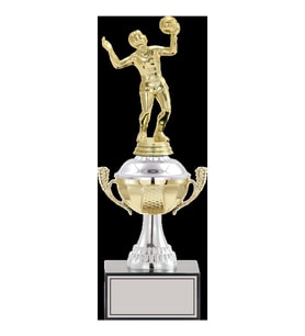 ODAK KUPA - Figürlü Kupalar - Voleybol Kadın Figürlü Kupalar FG-046 C - 31 cm