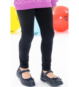 Breeze Kız Çocuk Tayt Basic 2-6 Yaş, Siyah