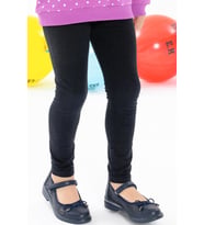Breeze Kız Çocuk Tayt Basic 2-6 Yaş, Siyah