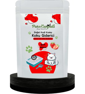 Kumu Koku Giderici- Kötü Kokuları Giderir - Doğal Koku Giderici -Çilek Kokulu 240 Gr