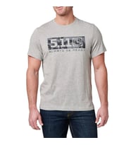 5.11 ATMOS LOGO SS KISA KOL T-SHIRT