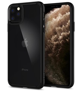 Spigen iPhone 11 Pro ile Uyumlu Kılıf Ultra Hybrid Matte Black (Siyah)