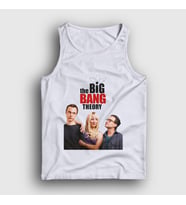 Presmono Unisex Beyaz Cover The Big Bang Theory Atlet 181183tt