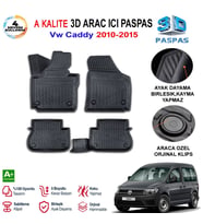 Vw Caddy 3D Paspas Havuzlu Pro 2010-2015