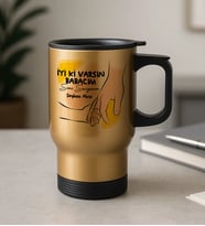 BK Gift Kişiye Özel Babalar Günü Tasarımlı Kulplu Çelik Bardak Termos Mug 450ml-7, Babalar Günü Hediye, Babaya Hediye