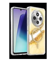 Northcity Onegif Xiaomi Redmi 14c Lotus Simli Magsafe Kapak - Gümüş