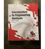 Introduction To Engineering Analysis