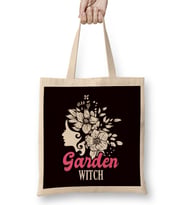 Garden Witch Gardener Plants Flowers Gardening Landscaper Bez Çanta Uzun Saplı
