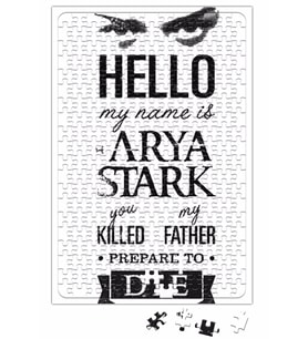 My Name is Arya Stark Puzzle 240 Parça Yapboz
