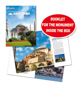 Cubic Fun 3D 225 Parça Puzzle Tarihi Ayasofya Camii