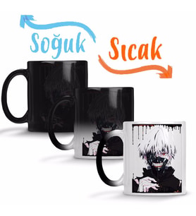 Tokyo Ghoul Sihirli Kupa Bardak Porselen