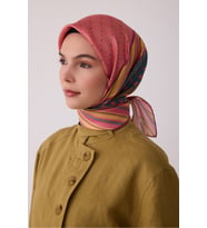 Belli 2026-2027 Sonbahar Kış Sezonu Twill İpek Eşarp MSR23T 03