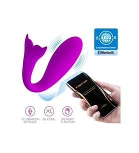 Telefon Kontrollü Balina Kuyruklu 12 Titreşim Modlu Modern Vibratör