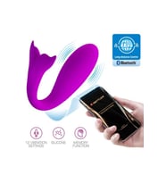 Telefon Kontrollü Balina Kuyruklu 12 Titreşim Modlu Modern Vibratör