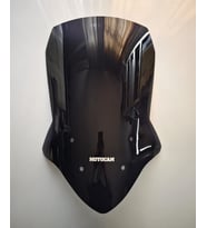 MOTOCAM Suzuki V-Strom DL 650 XT Ön Cam 2012-2016 Model 61cm Siyah Renkli 4mm