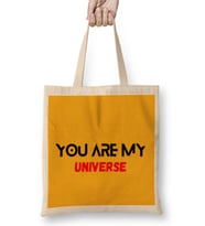 YOU ARE MY UNIVERSE Bts Army Gift Bez Çanta Uzun Saplı