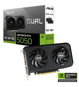 ASUS GEFORCE DUAL-RTX5050-O8G 8GB GDDR6 128BIT 1XHDMI 3XDP EKRAN KARTI
